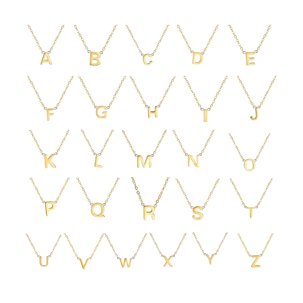 INITIA Personligt Halsband - väl din bokstav från A till Z